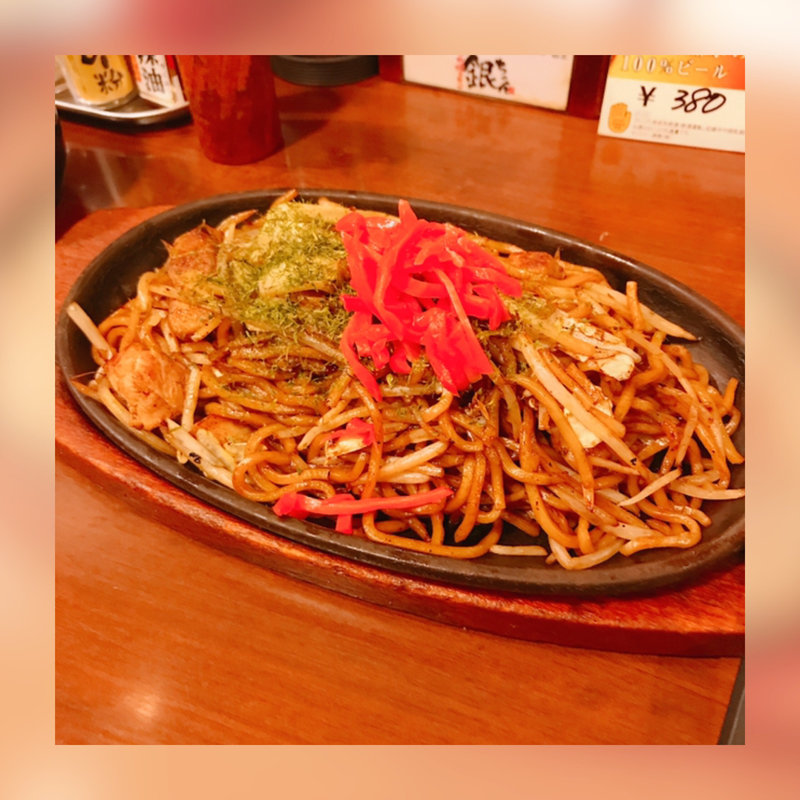 ソース焼きそば(銀ちゃん 新宿紀伊国屋書店)