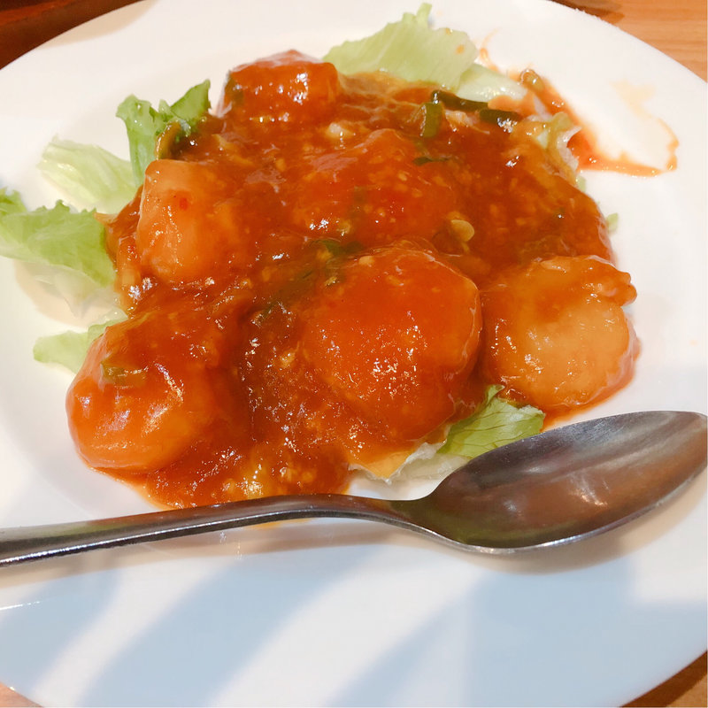 エビチリ(香港料理 福順楼)