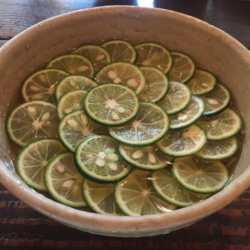 すだちそば(土山人 天満橋)