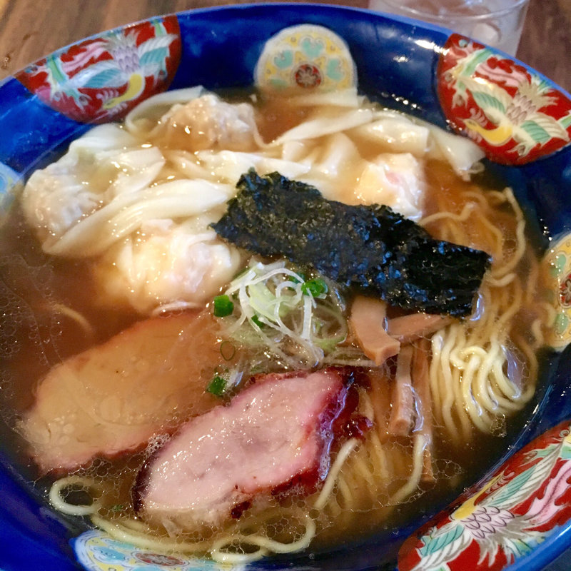 海老と肉ワンタンメン(支那そば たなか （しなそばたなか）)
