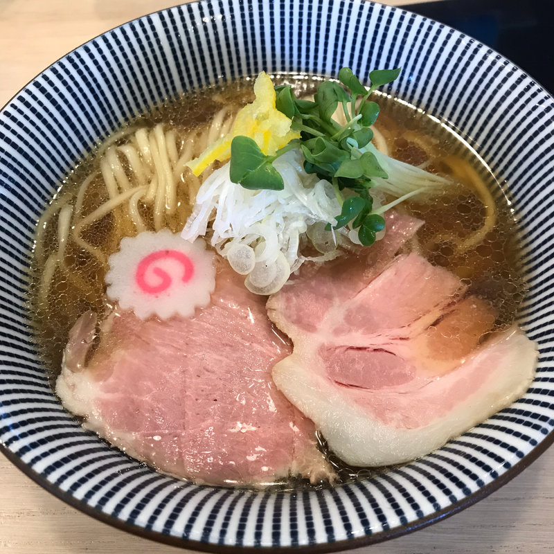 冷やしラーメン(MENYA BIBIRI)