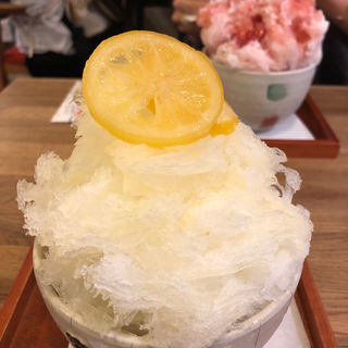 かき氷 蜂蜜レモン(穂わ心 （howakokocafe）)