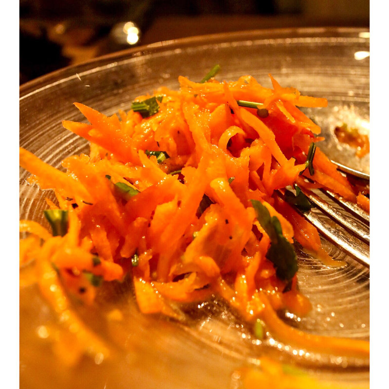 にんじんとオレンジのポルトガル風サラダ(マル・デ・クリスチアノ Mar de Cristiano)