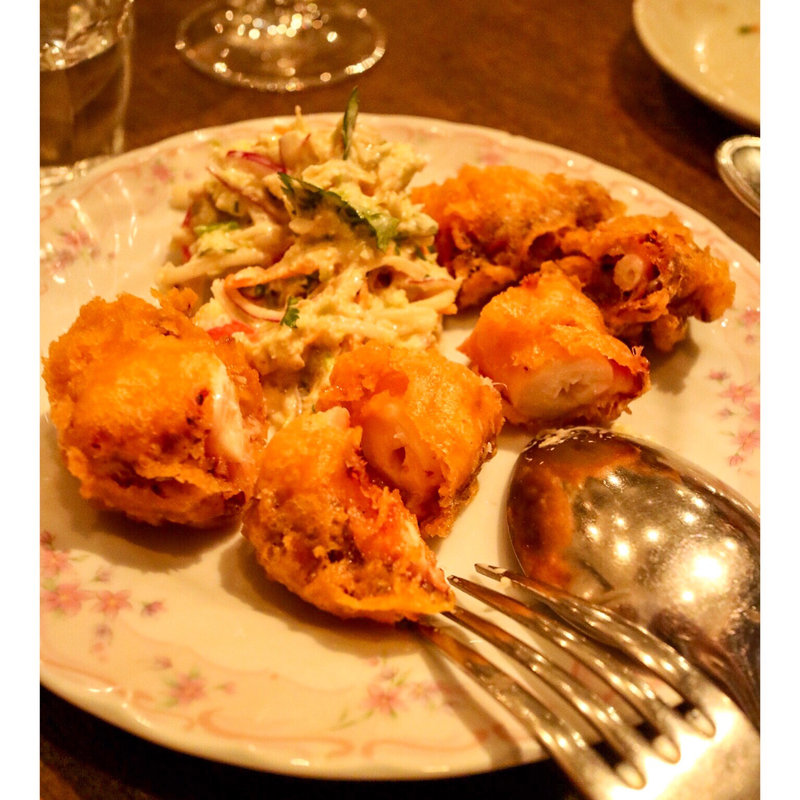 天草タコのポルトガル式天ぷら(マル・デ・クリスチアノ Mar de Cristiano)