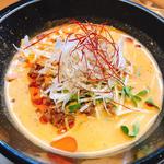 冷製豆乳担々麺(焼鳥 鈴音)