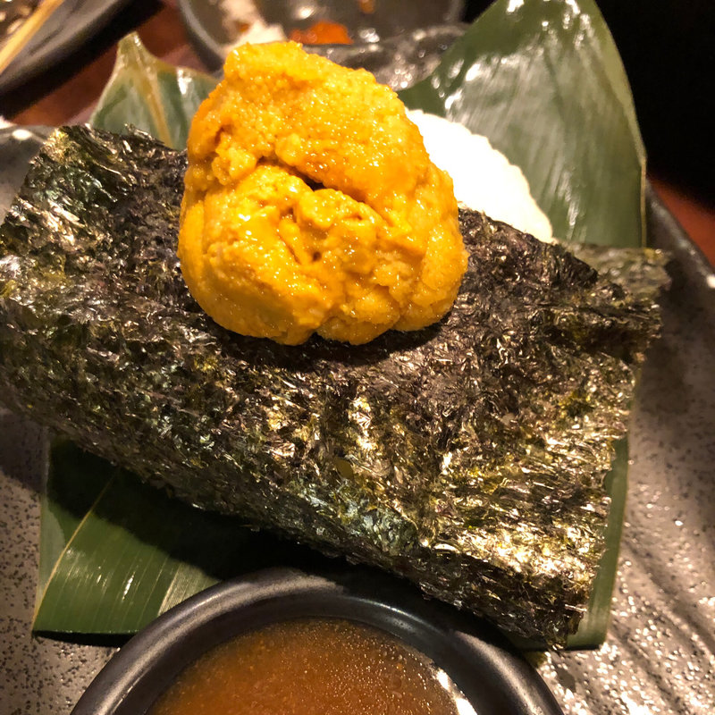 雲丹握り(鶏魚きっちん)