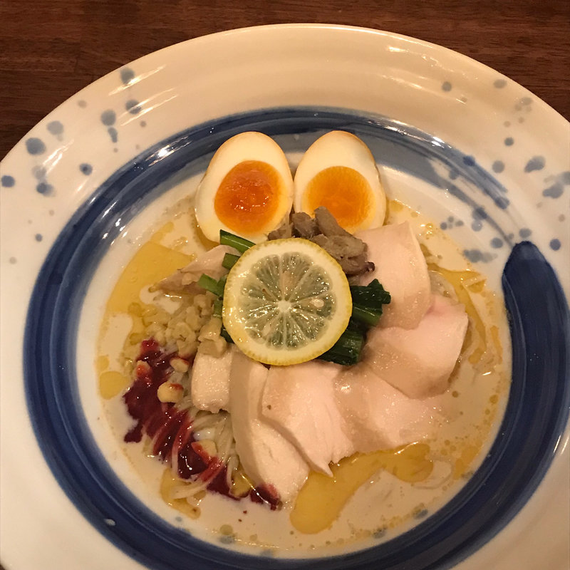 限定 冷やしカニらーめん(海老丸らーめん)