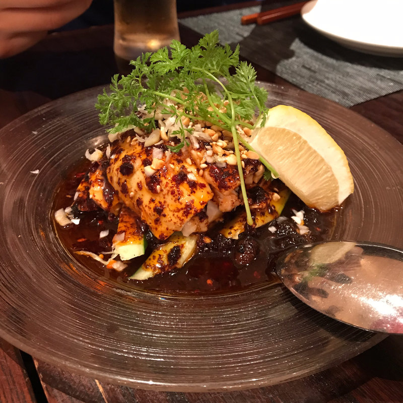 総州古白鶏のよだれ鶏(龍福小籠堂 東京ビル TOKIA店)