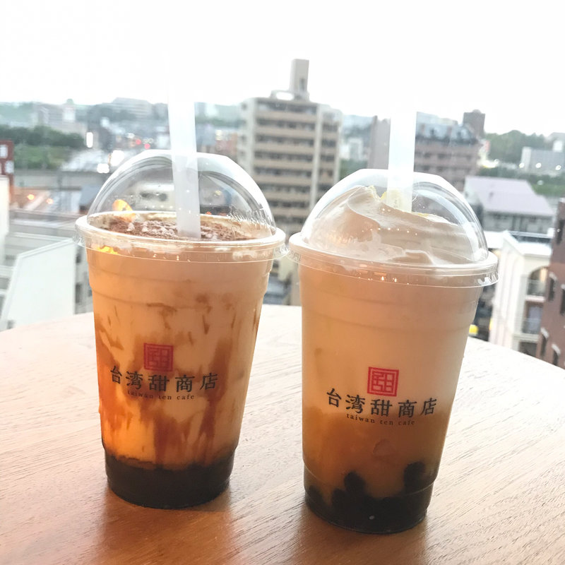 さつま芋ミルク(台湾甜商店 枚方T-SITE店)