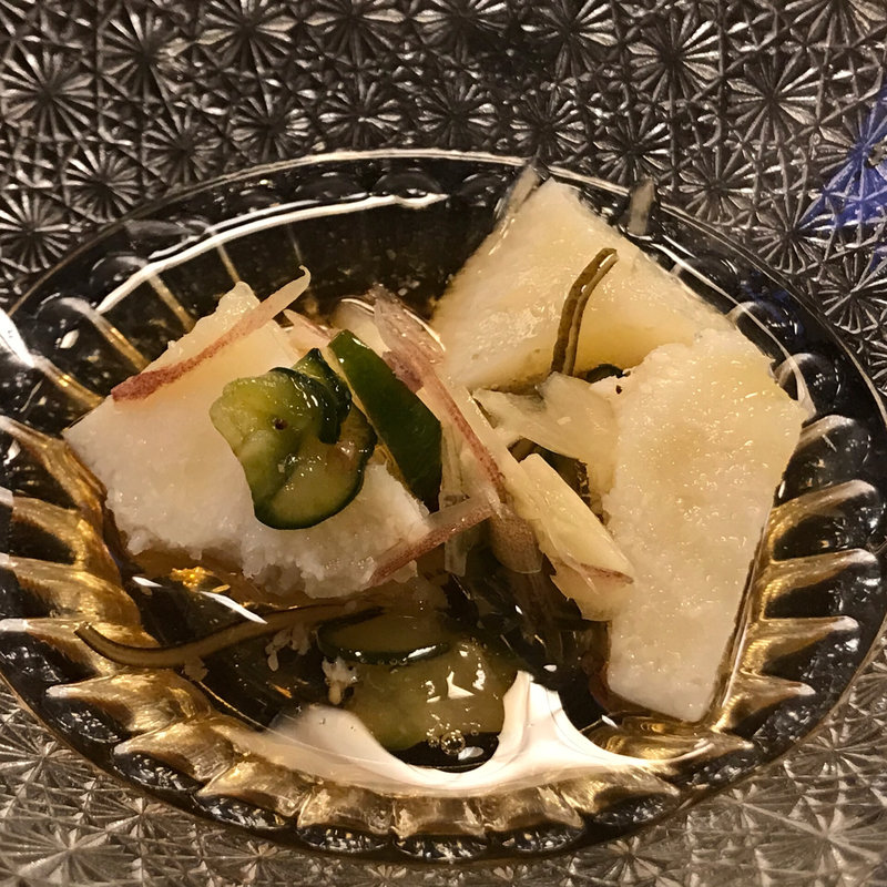 蛸の卵の酢の物(鮨富 )