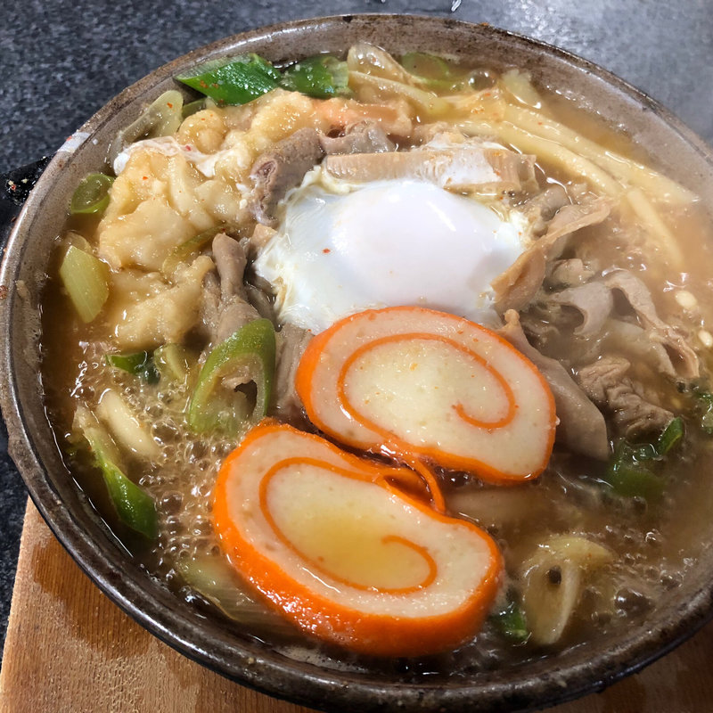 ホルモンうどん(糸庄 本店)