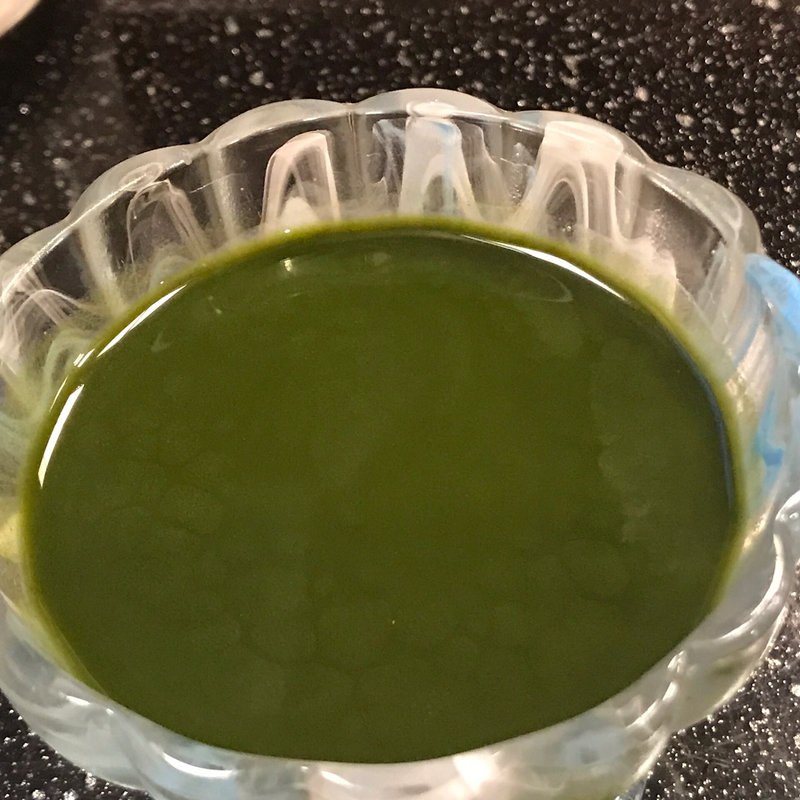 抹茶のババロア(鮨富 )