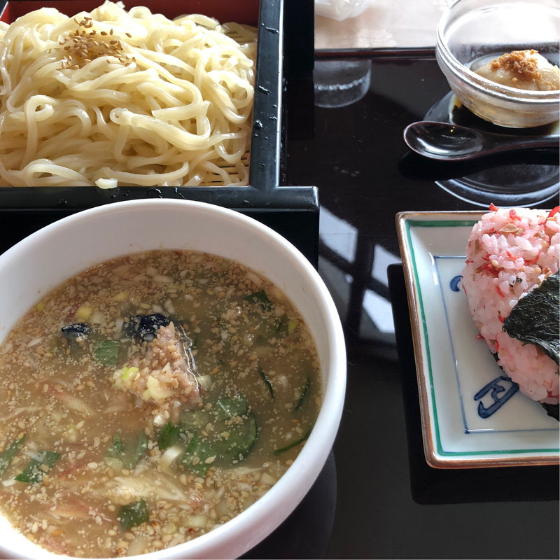 冷や汁うどん(太平洋クラブ江南コース レストラン)
