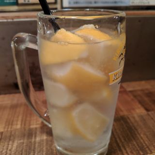 冷凍レモン酎ハイ(マルジー餃子)