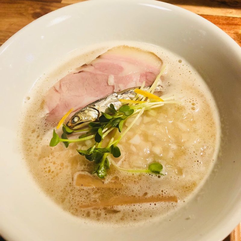 鶏白そば 特製 醤油(麺や 一帆)