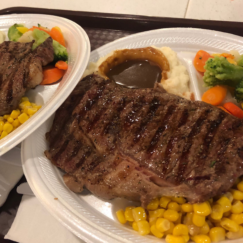 リブアイステーキ(steak&fish company)