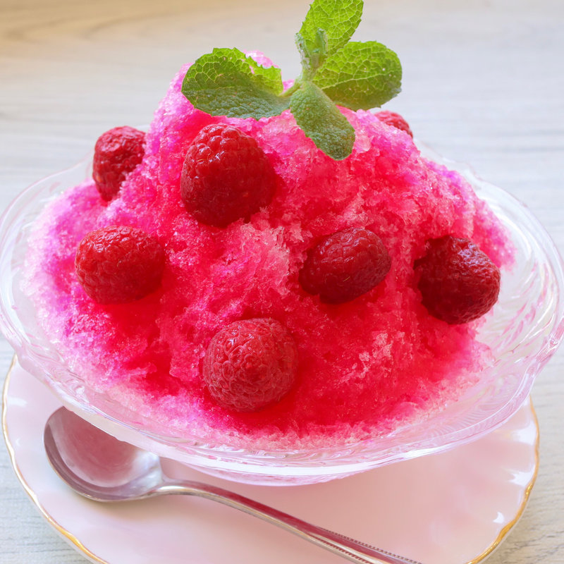 ラズベリーかき氷(ドルチェ （DOLCE）)