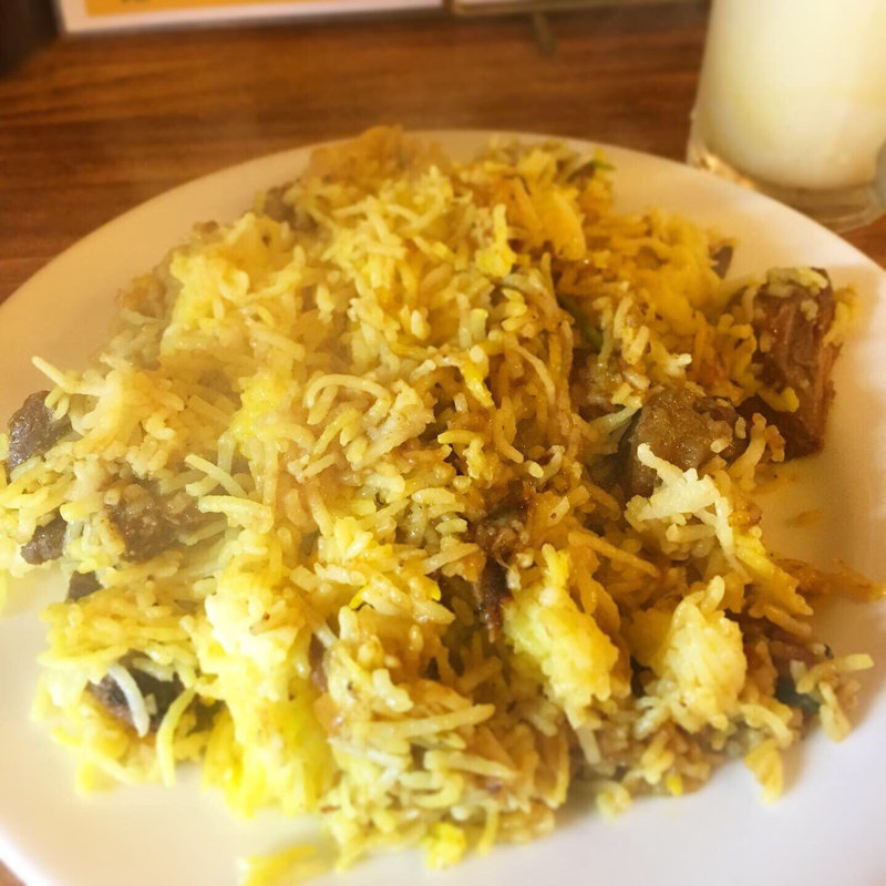 マトンビリヤニ(アジアンキッチンバー ラジャラニ)