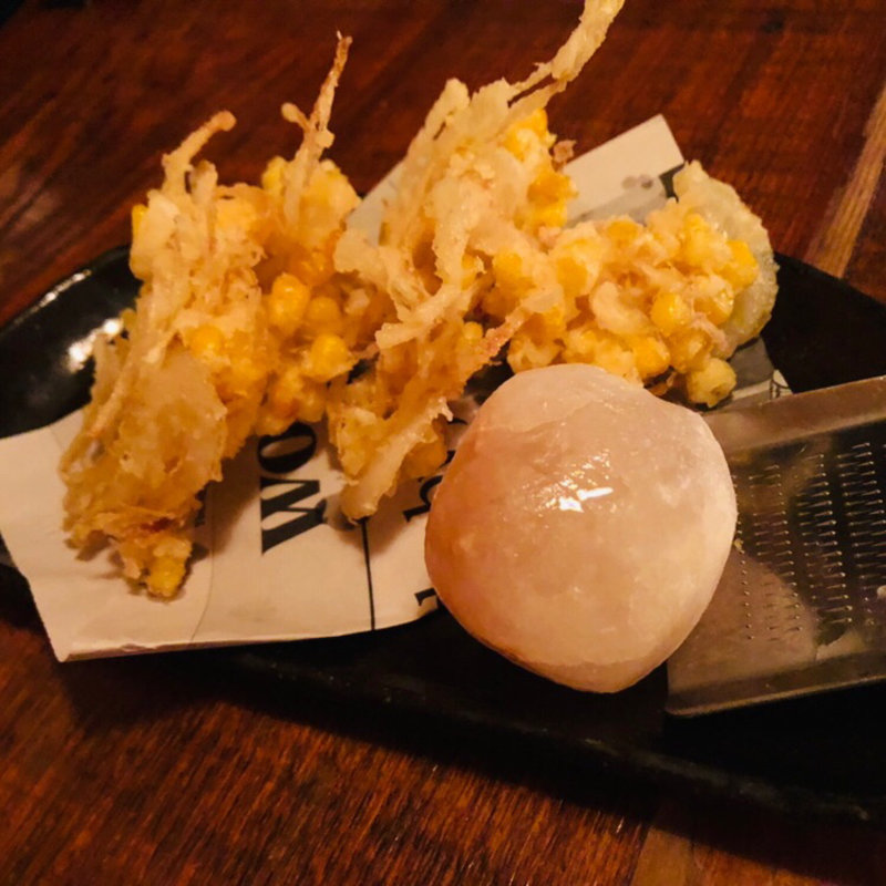 とうもろこしフライ(今も昔や （いまもむかしや）)