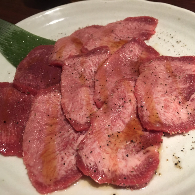 タン塩(肉匠 牛虎 西中島店)