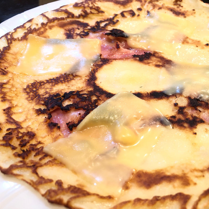 パネクッケン ベーコン&ゴーダ(アウデ カース （Oude Kaas）)