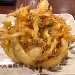 かき揚げ(丸亀製麺 米沢店)