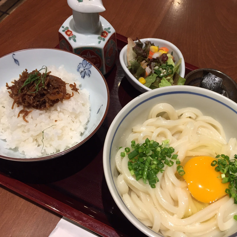 かま玉セット(うどん棒 大阪本店 )
