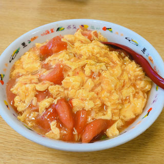 トマトタマゴ丼(ニイハオ！ポンユウ （您好！ 朋友）)