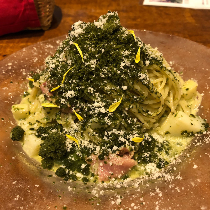 ほうれん草の冷製パスタ(Season)