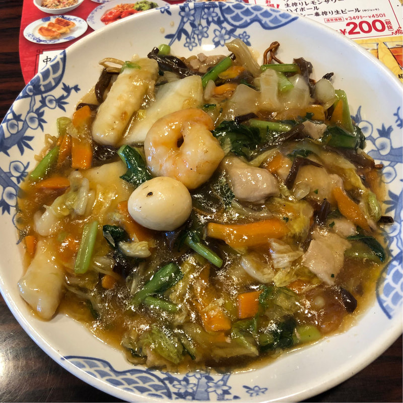 五目焼きそば(バーミヤン高松松島店)