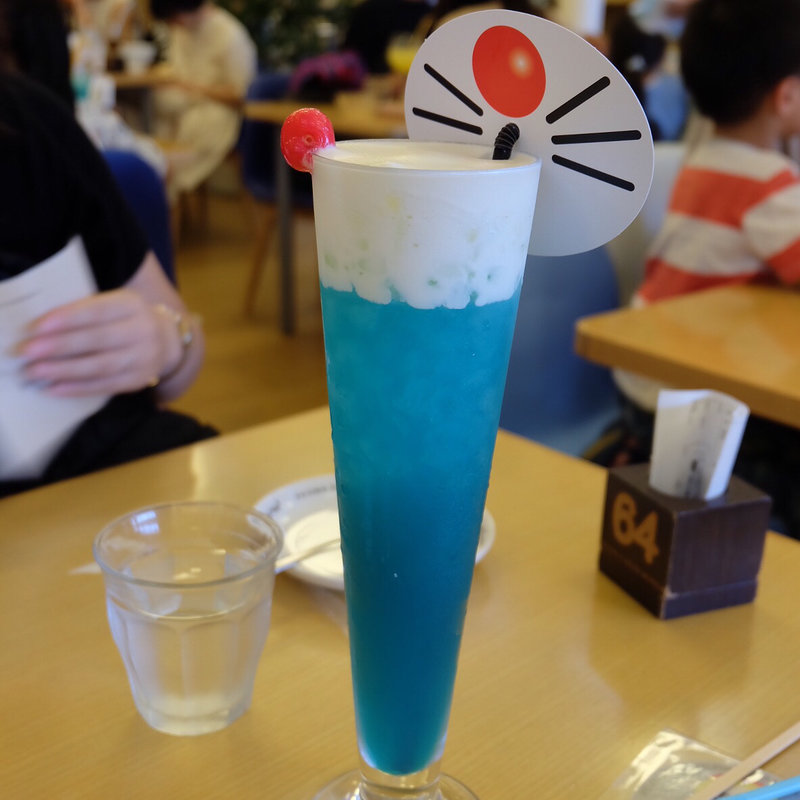 ドラえもんブルー(藤子・Ｆ・不二雄ミュージアムカフェ )
