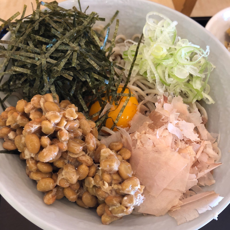 納豆そば(田そば （デンソバ）)