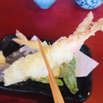 海老の天ぷら(手打蕎麦　ばんしゃ )