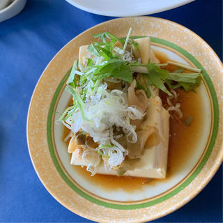 ザーサイ豆腐(森永高滝カントリー倶楽部レストラン )