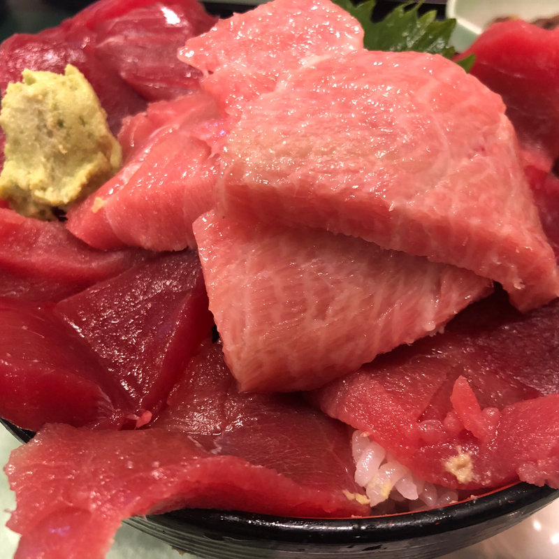 本鮪三色丼(こちらまる特漁業部 松島店 （コチラマルトクギョギョウブ）)