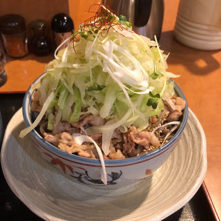 キャベツ肉そば(福徳屋)