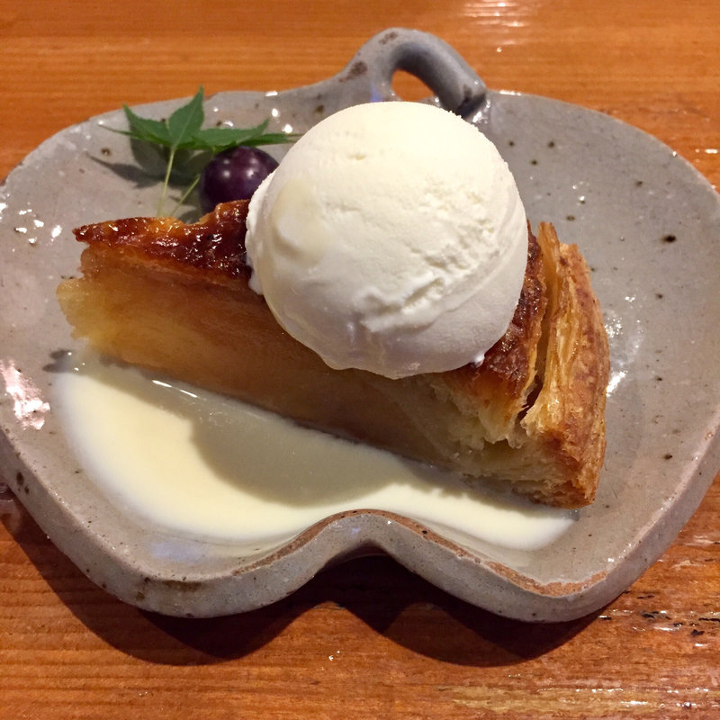 ア・ラ・モードセット(林檎と葡萄の樹)