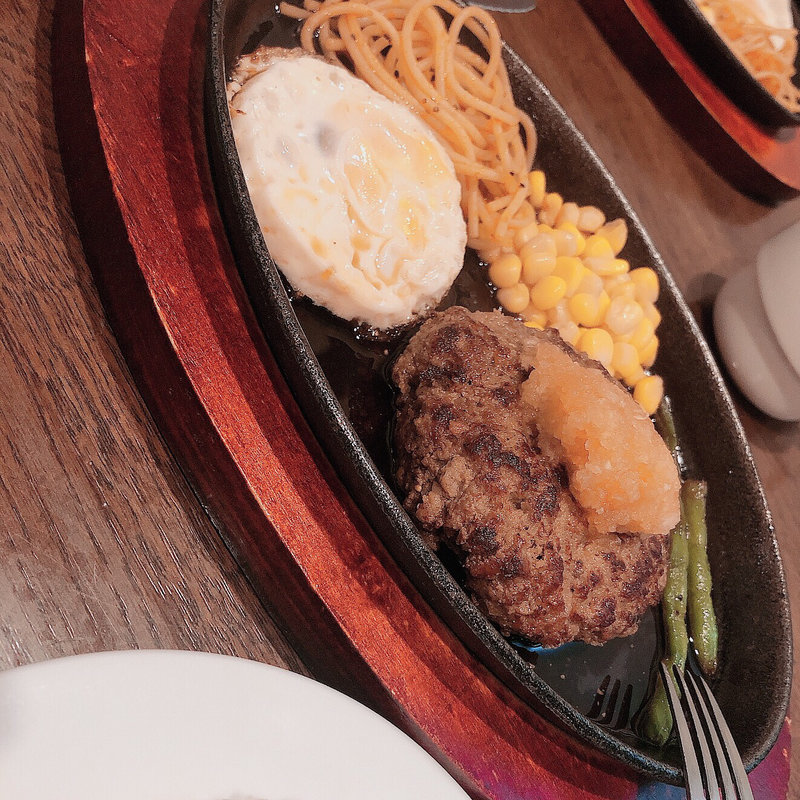 おろしハンバーグ(ハンバーグ ジョージ 上野店 Hamburg GEORGE)