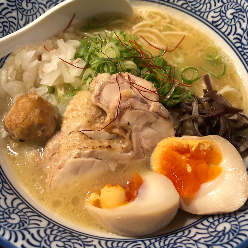 濃厚鶏白湯そば(麺屋たけいち 渋谷邸)