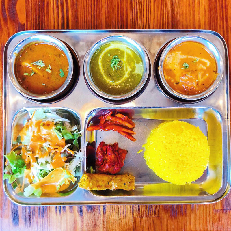 まんぷくセット(インド食堂 ふたば)