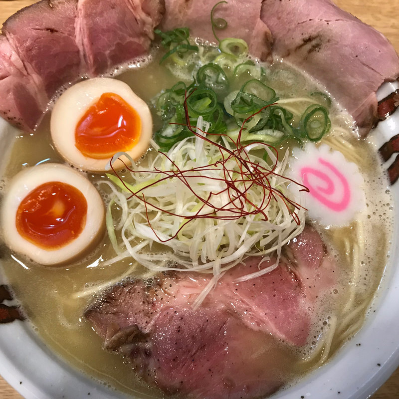 味玉とり塩(らーめん香澄 中崎町店 （ラーメン カスミ）)