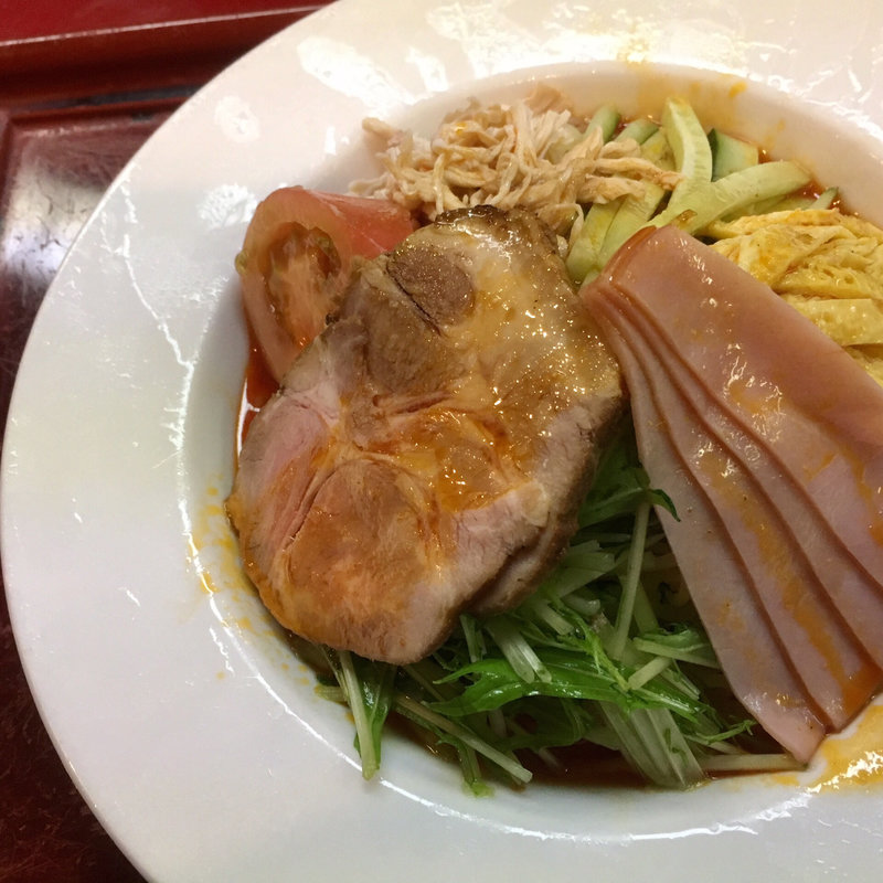 冷し担々麺(担々亭)