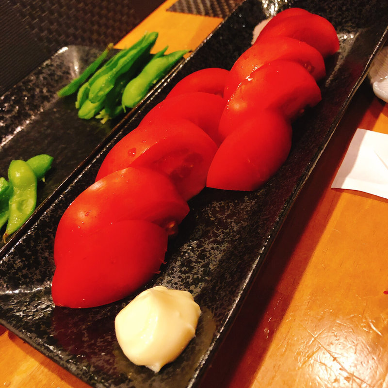 トマトスライス(居酒屋 我竜)