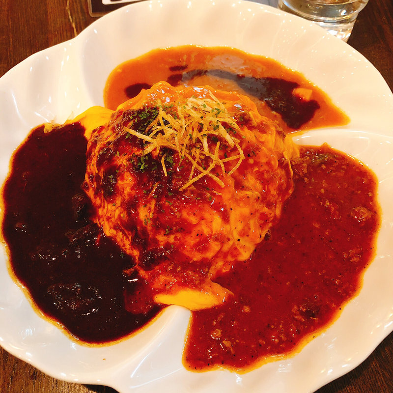 オムレツカレー トリプル(ぱいんこーん)