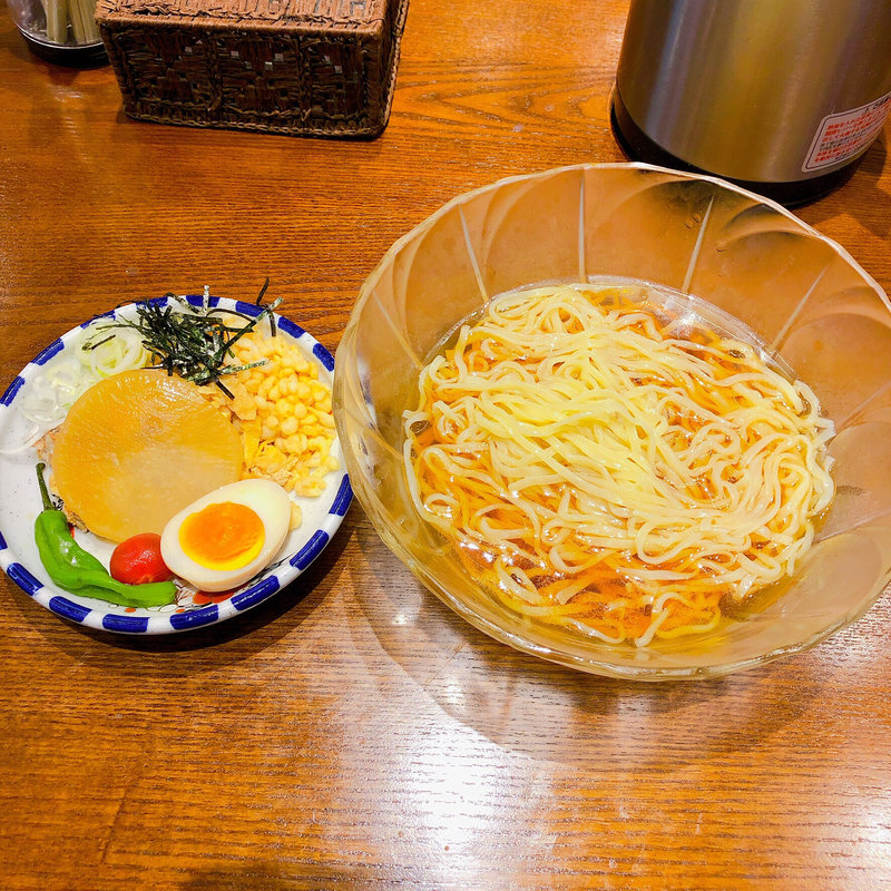 冷やし和風ラーメン(きたかた食堂 南久宝寺店)