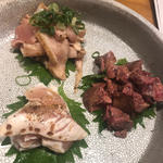 とり刺し