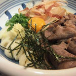 黒毛和牛肉ぶっかけ