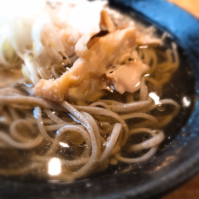 かほく冷たい肉そば(四季旬菜居酒屋 華音)