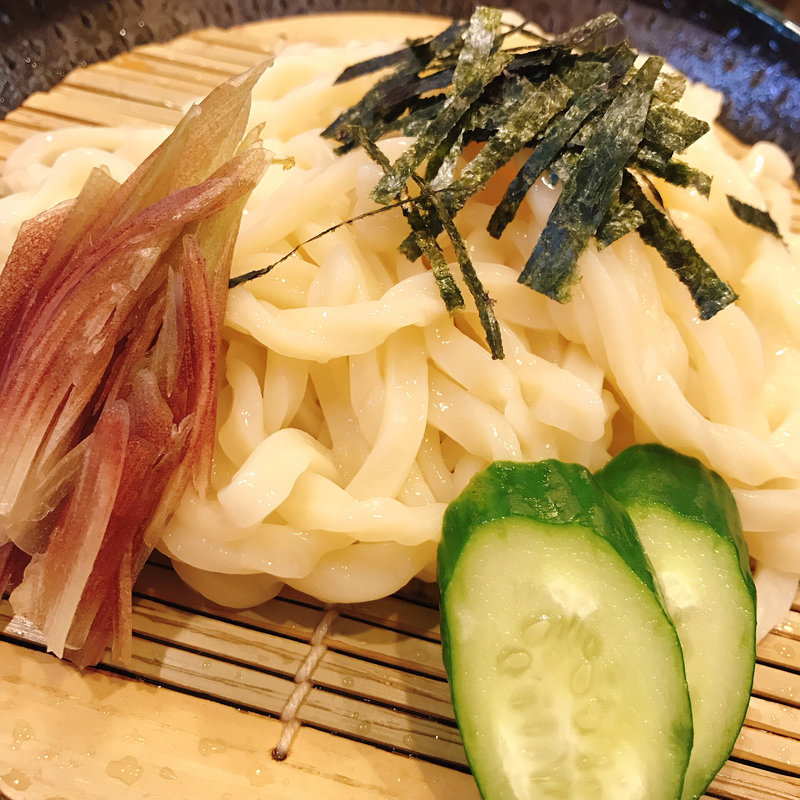 みょうがうどん(ひろ舞 )