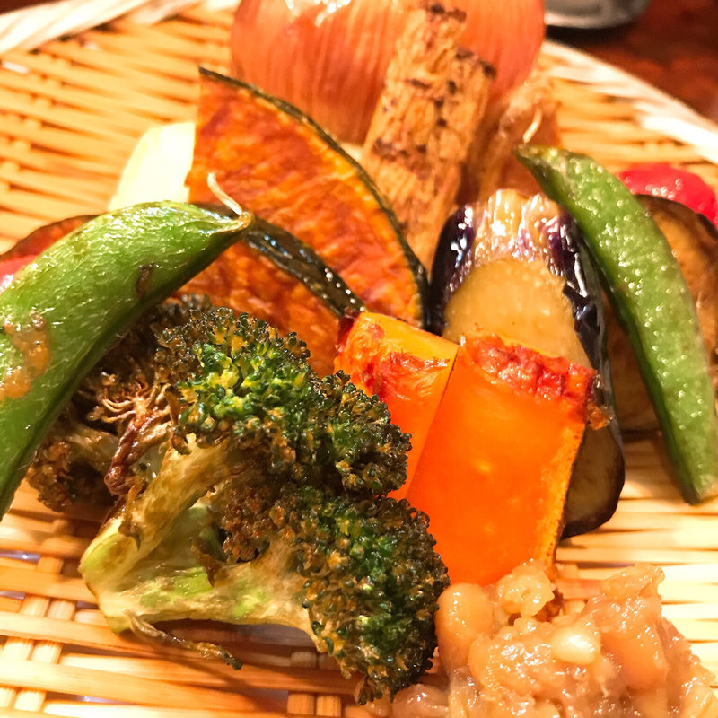 野菜の素揚げ おまかせ盛り(素揚げや)